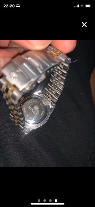 Reloj Rolex Oro y Plata