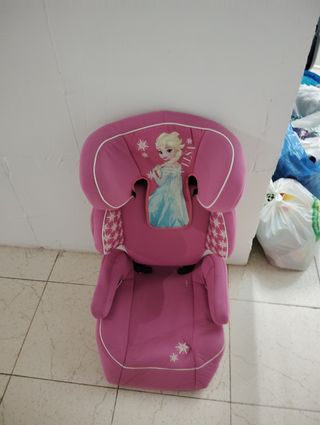 Silla coche grupo 3-4 Frozen rosa