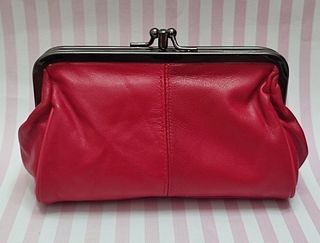 NOVEDAD! MONEDERO PIEL AUTÉNTICA UBRIQUE ROJO