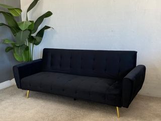 Nuevo sofa cama negro barato 