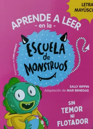 Escuela de monstruos 17 y 18. Unicornio letra P.