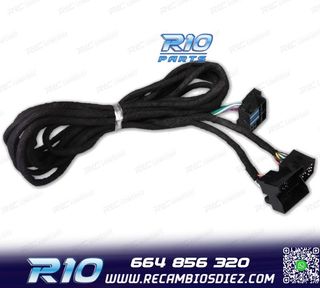 CABLE DE 6 METROS ISO COCHES PARA BMW CON CONEXIÓN EN EL MA