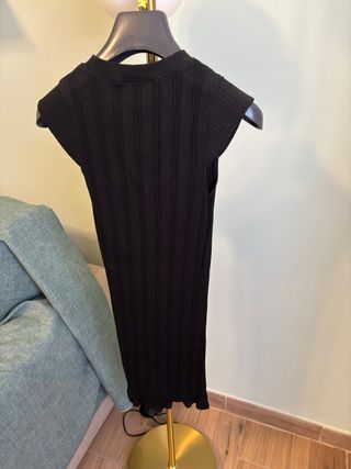 Mini abito aderente Zara nero XS