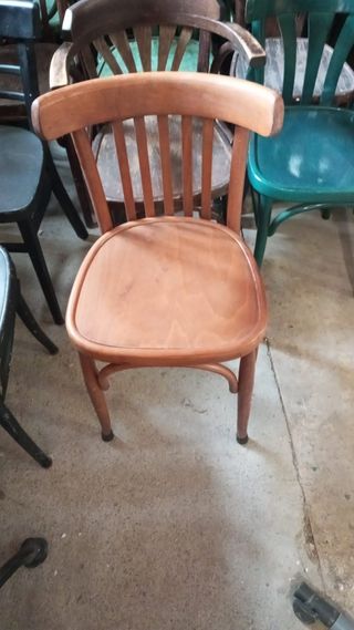 3 SILLAS THONET DE MADERA