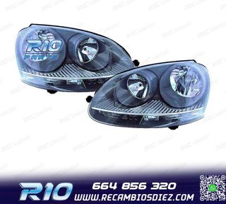 FAROS VOLKSWAGEN VW GOLF V 03-08 FONDO GRIS