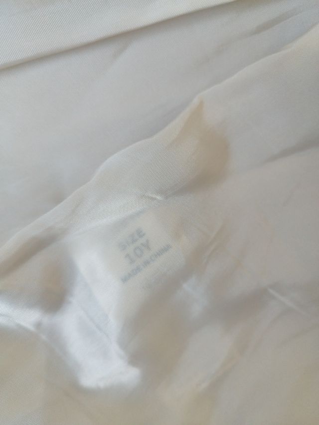 Abrigo paño beige 10 años