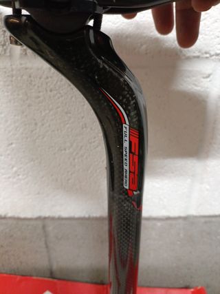 Tija sillín bici carbono FSA