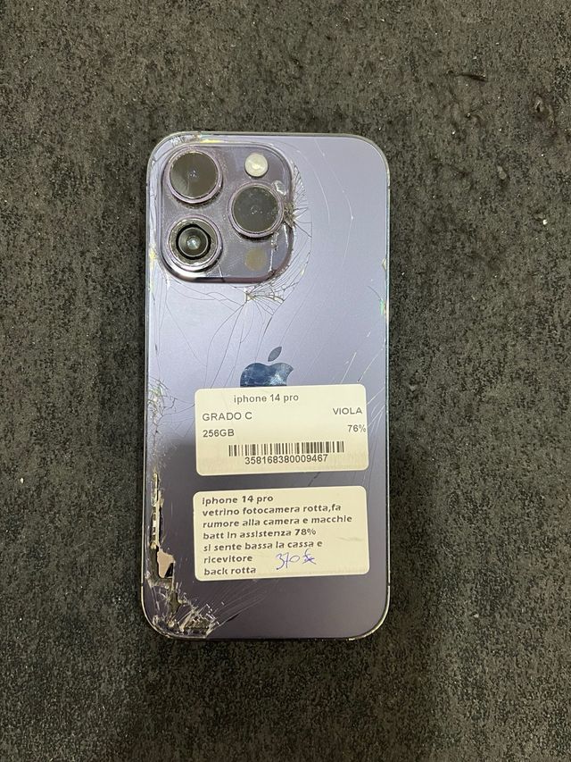 iPhone 14 Pro Viola 256GB