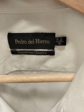 Camisa Pedro del Hierro Blanca Talla M