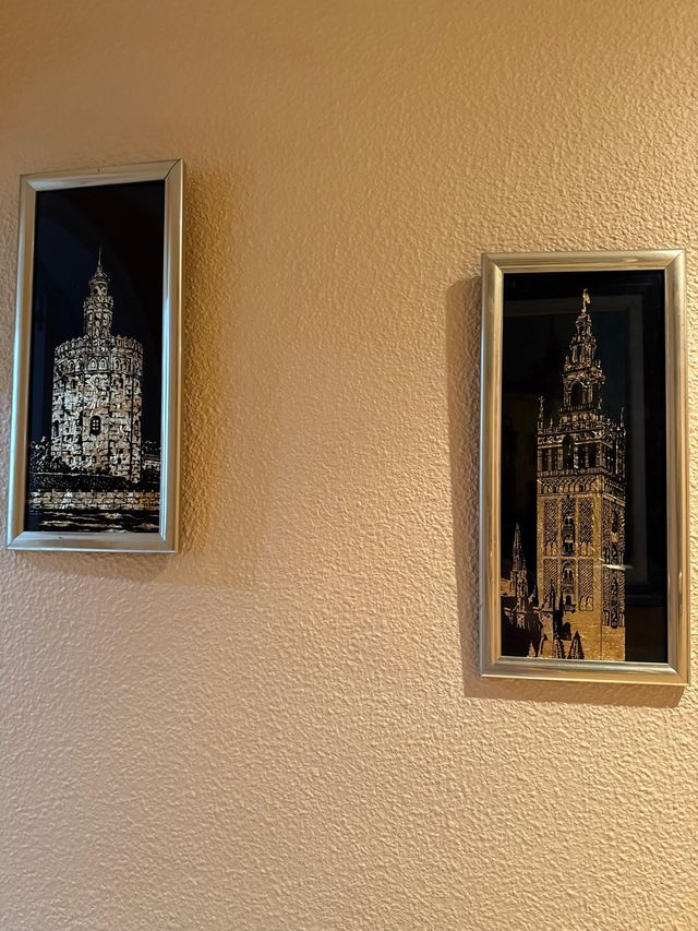 Cuadros Giralda y Torre del Oro