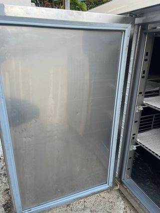 Nevera mesa hostelería 3 puertas acero inoxidable