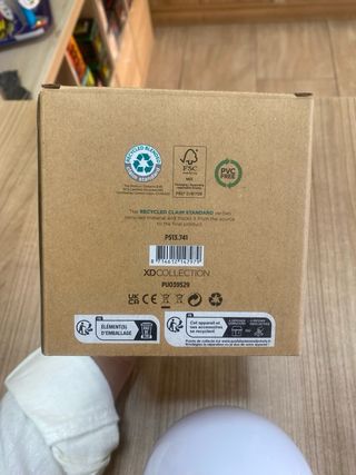Lámpara seta XD COLLECTION USB recargable