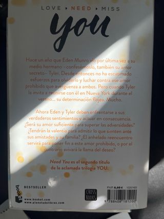 cinco libros de la serie You