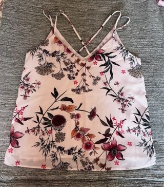 Blusa Stradivarius flores