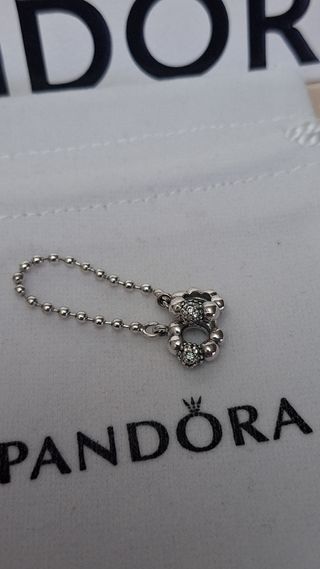 Cadena de seguridad Pandora plata