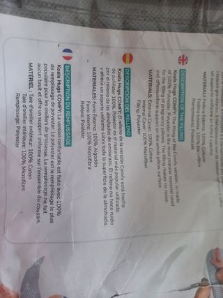 Cojín Lactancia Embarazo Gris Lunares