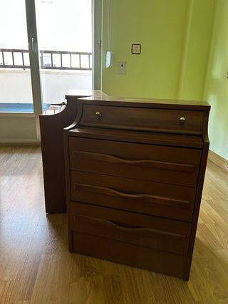 Mesitas vintage madera maciza (1900)
