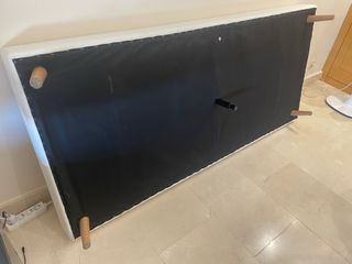 Base cama individual 90x200, una pata rota!