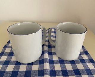 Due tazze Thun ceramica 9x10,5