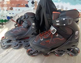 Patines 35-38, protecciones y bolsa de transporte