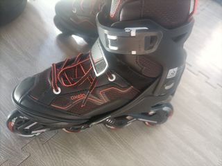 Patines 35-38, protecciones y bolsa de transporte