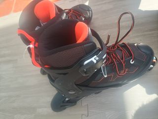 Patines 35-38, protecciones y bolsa de transporte