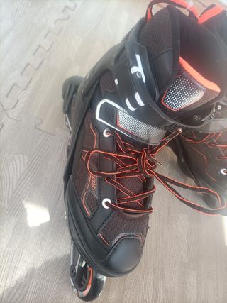 Patines 35-38, protecciones y bolsa de transporte