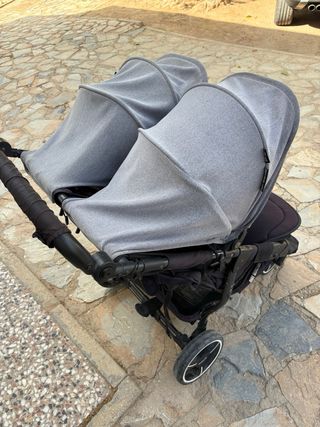 Carro Gemelar Baby Monsters Doble