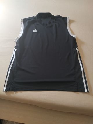 Camiseta sin mangas Adidas XL Negra