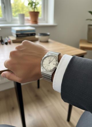 Reloj Omega Constellation Cuarzo Acero 34mm