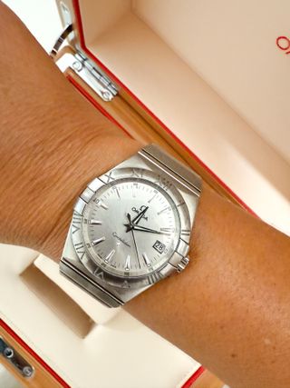 Reloj Omega Constellation Cuarzo Acero 34mm