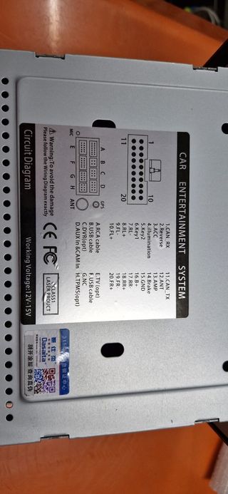 Radio Pantalla Coche Toyota Universal