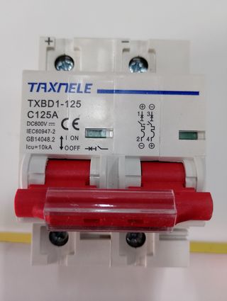 Disyuntor DC 125ah. NUEVOS