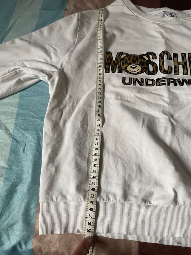 Jersey Moschino Blanco Nuevo