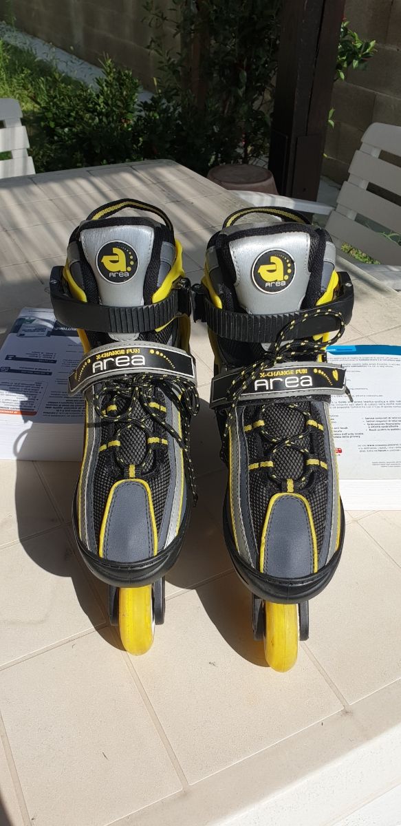 Pattini a rotelle "Area:X-Change Fun" TG. 35-38