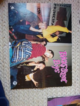 Póster Backstreet Boys La Máscara
