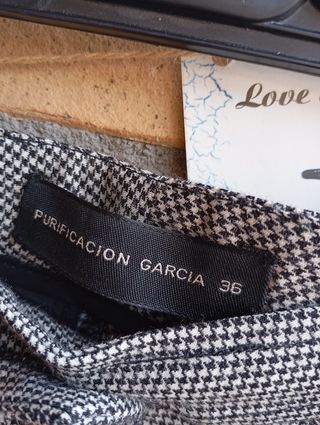 Traje Lana Purificación García Gris