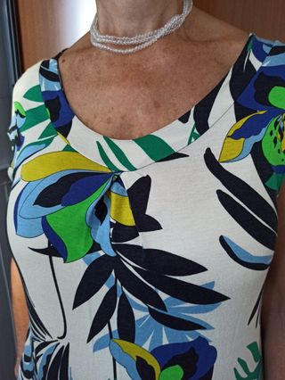 Vestito estivo donna fantasia floreale taglia L