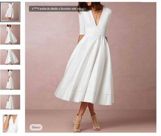 Vestido de fiesta verde para bodas y eventos