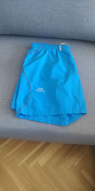 Pantalón corto deportivo Kalenji hombre azul