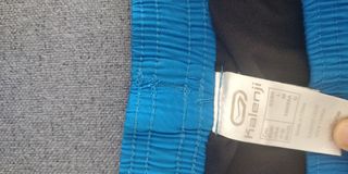 Pantalón corto deportivo Kalenji hombre azul