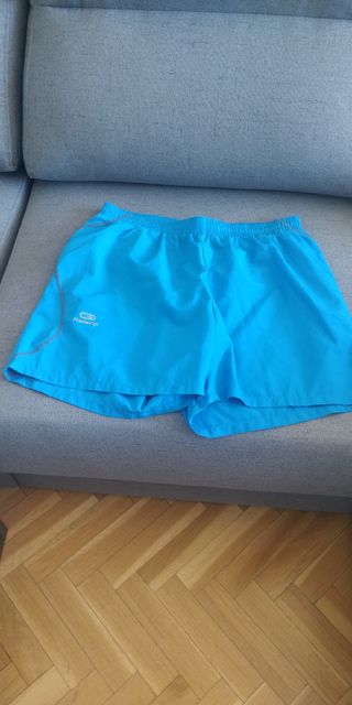 Pantalón corto deportivo Kalenji hombre azul
