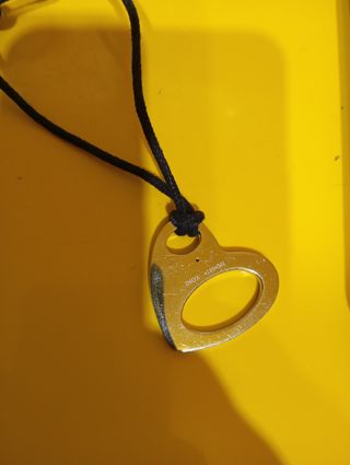Collana a cuore in acciaio