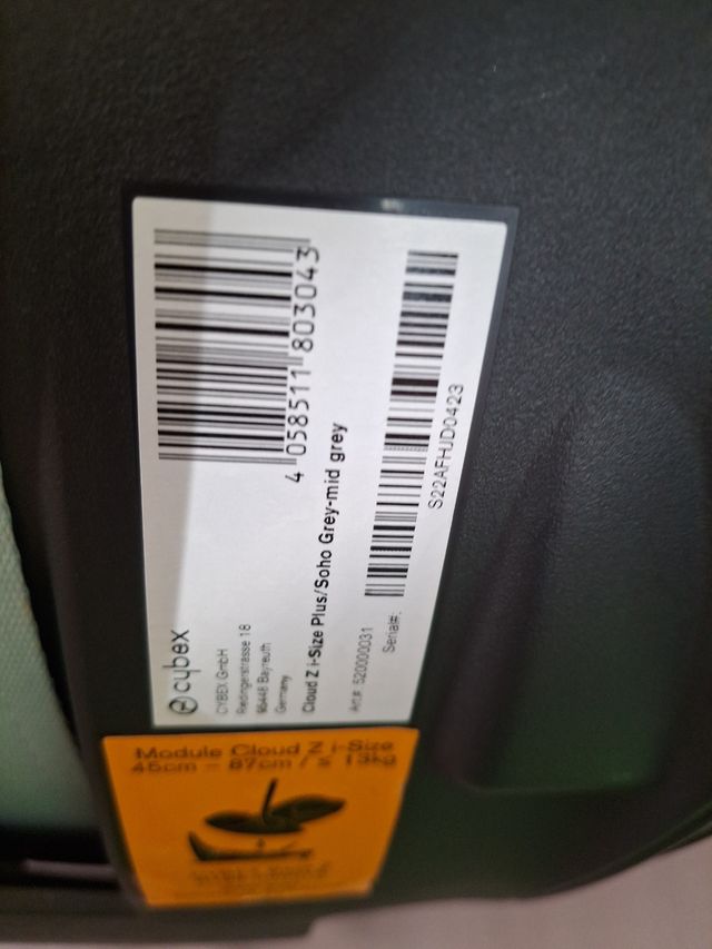 Silla Coche Cybex Platinum