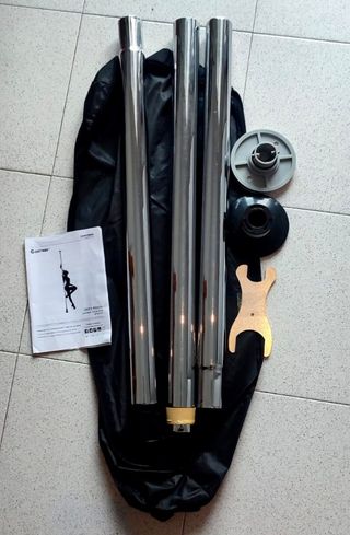 Barra Pole Dance Costway 50mm Poco Uso