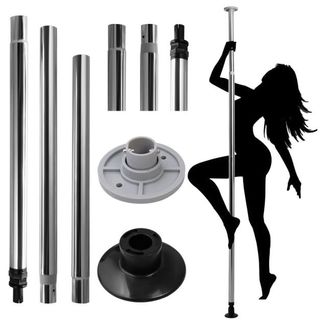 Barra Pole Dance Costway 50mm Poco Uso