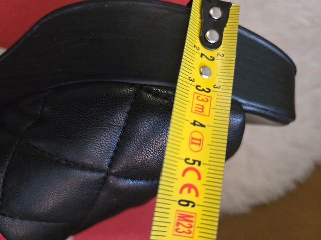 Zuecos Wonders Talla 36 Negro