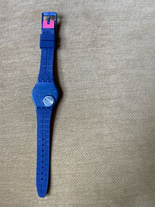 Reloj Swatch Azul y Rosa