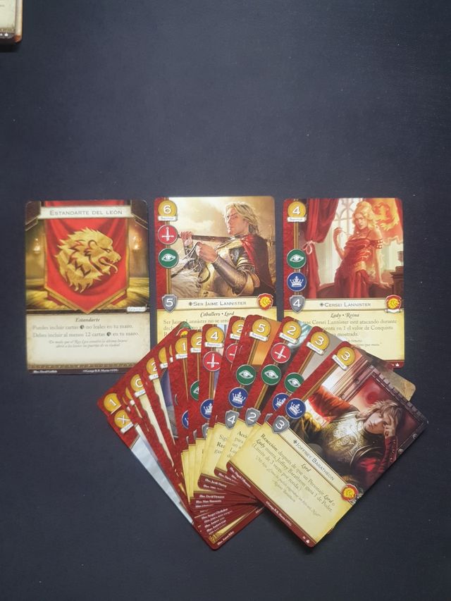 80 Cartas Juego Tronos GOT LCG