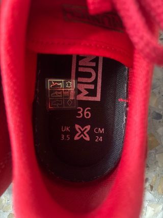 Zapatillas Munich Rojas Talla 36